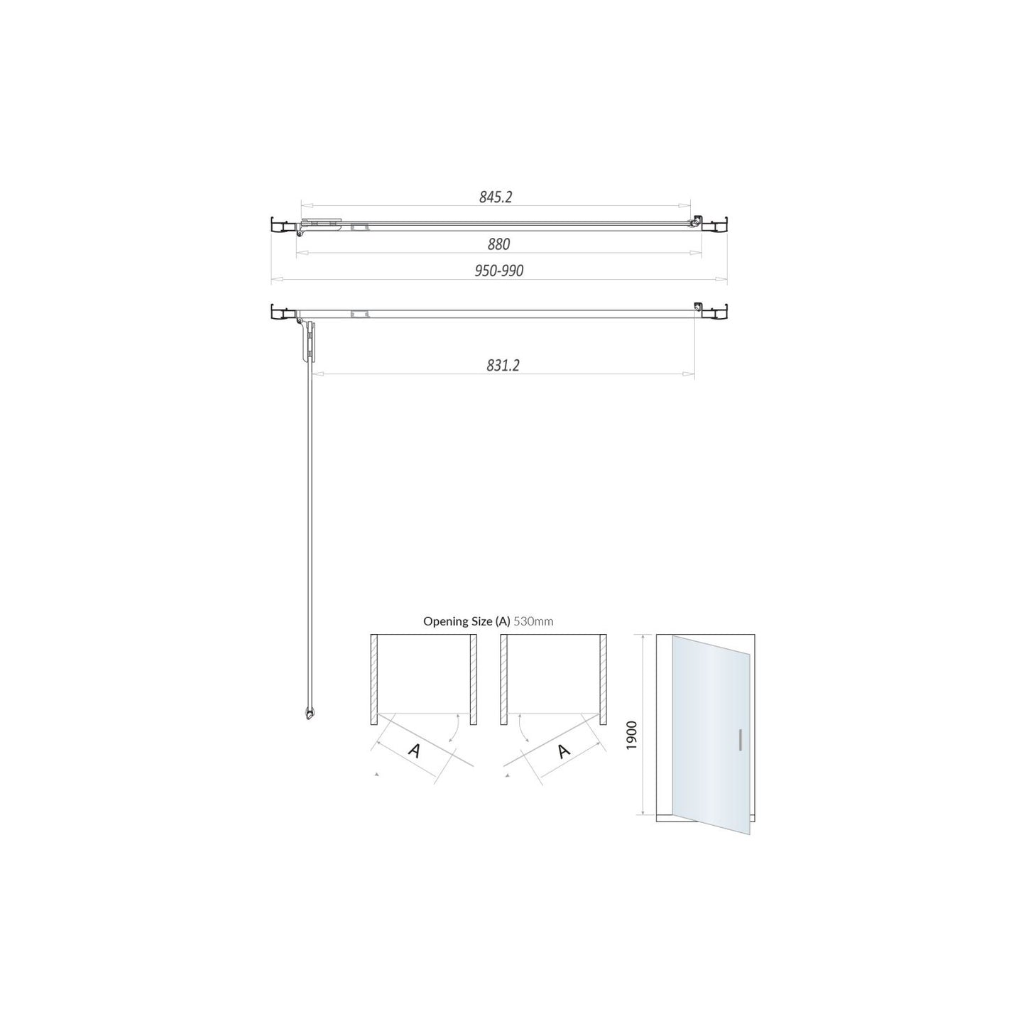 Hinge Door 1000