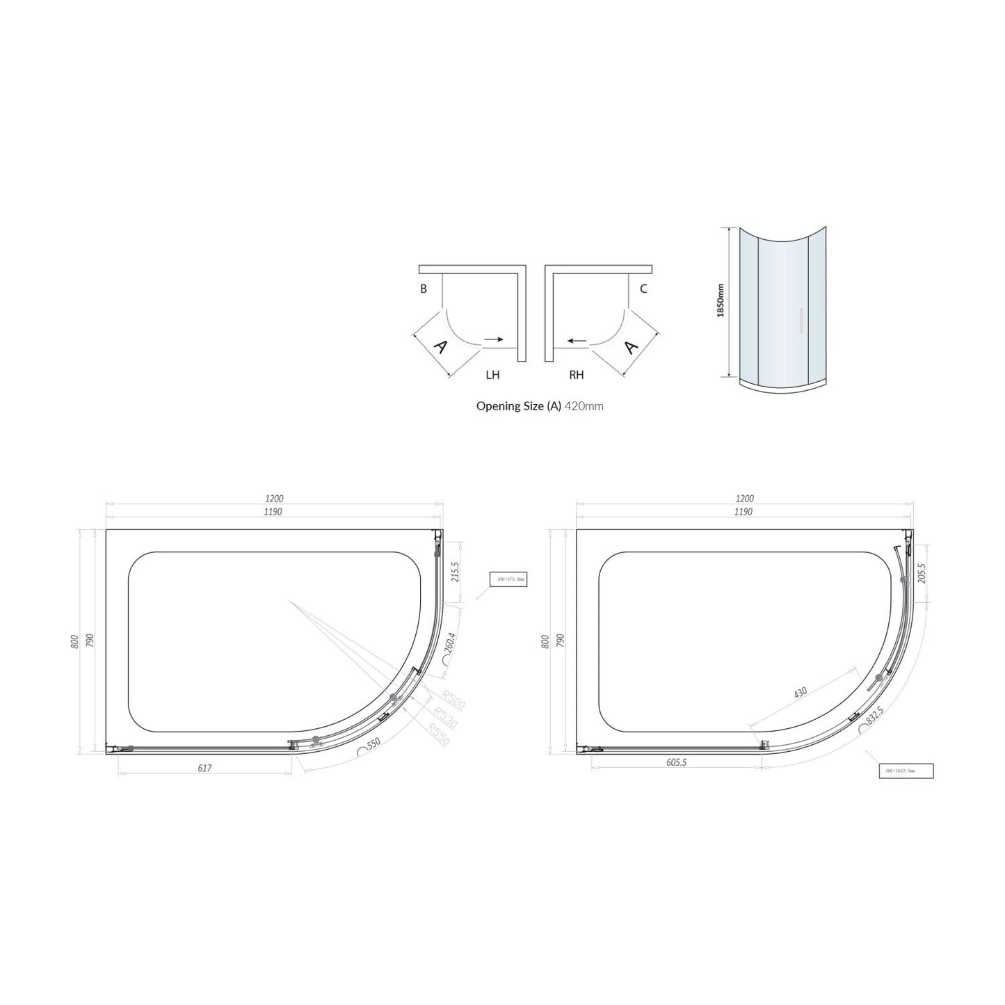 Single Door Quad 1200×800