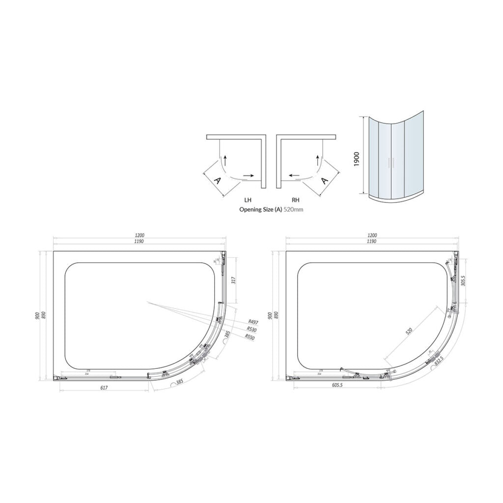 Offset Double Door Quad 1200×900 P1