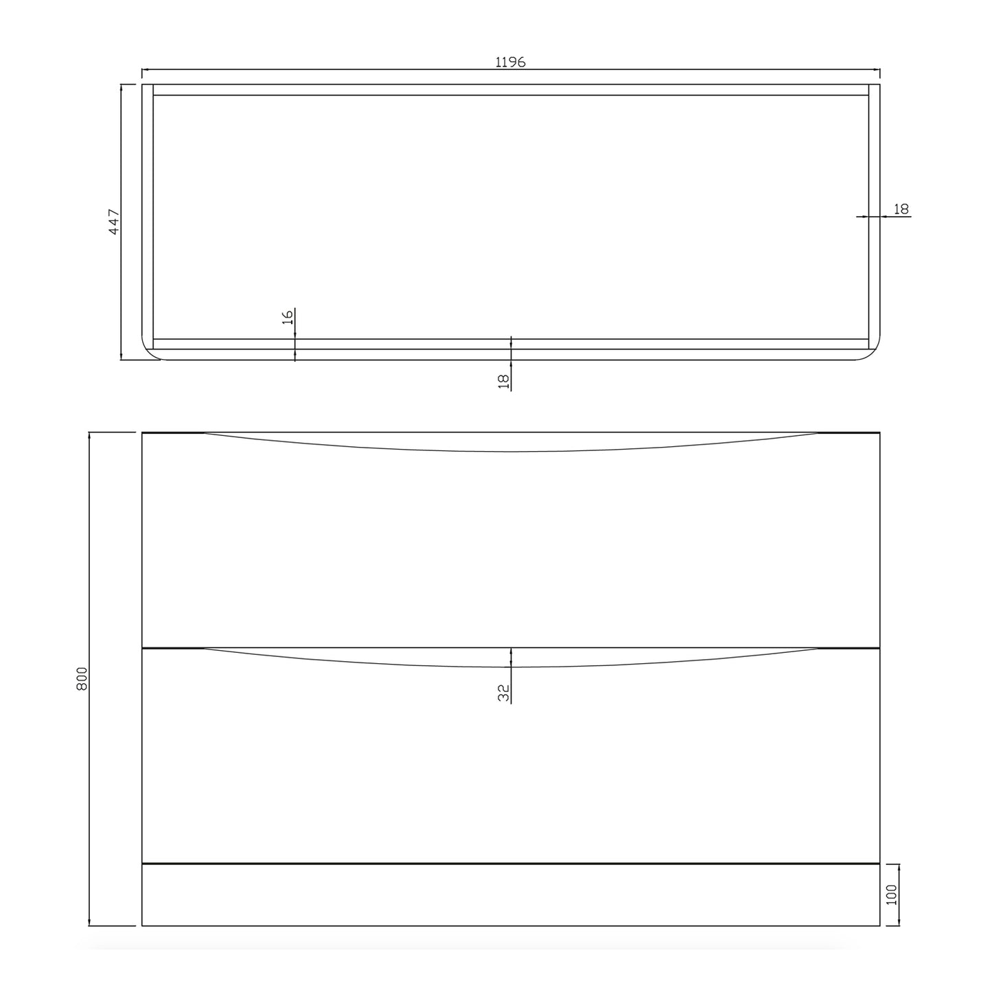 Bella 1200 Floor Cabinet