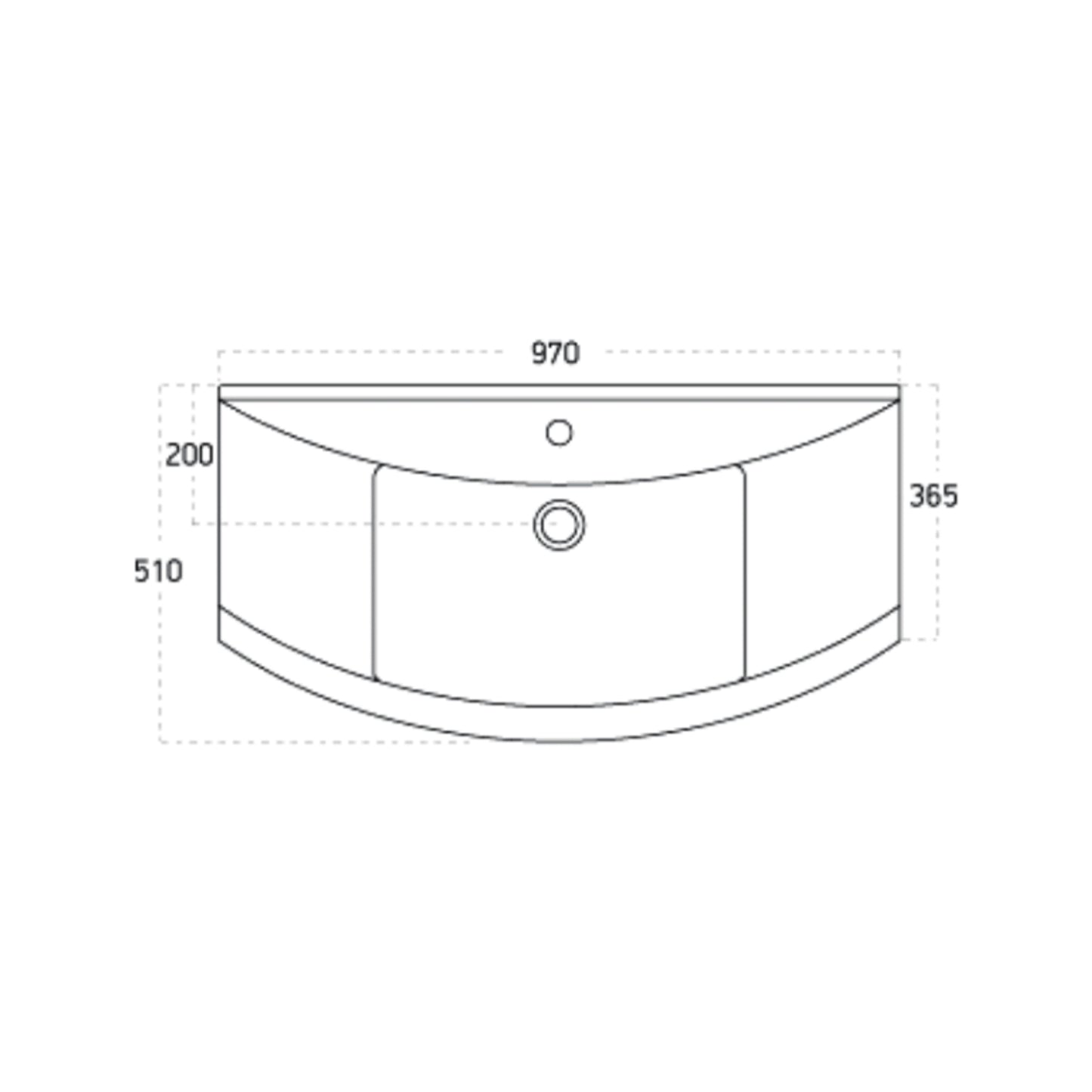 Lanza 950 Basin