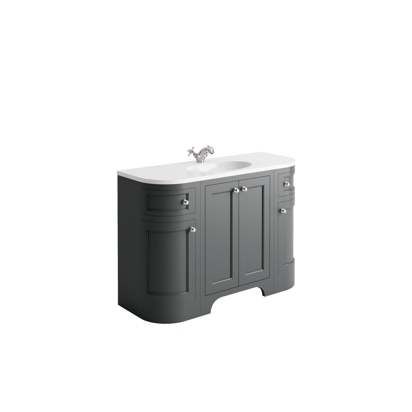 Brunswick Curved Side Cabinet – Right