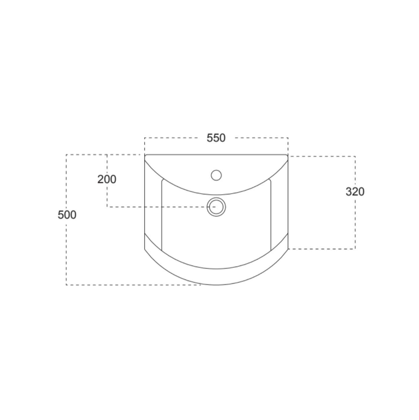 Lanza 550 Basin