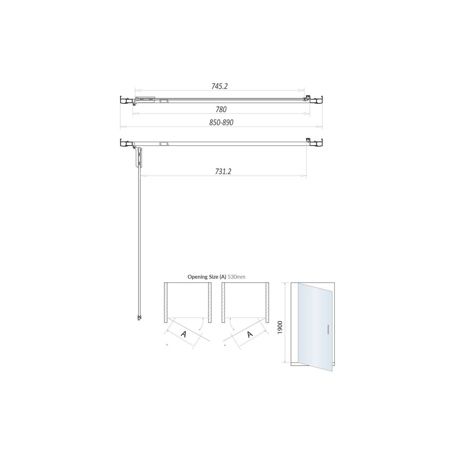 Hinge Door 900