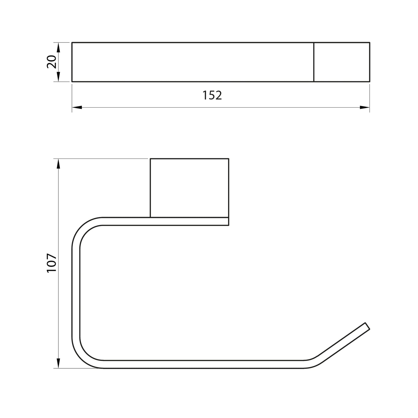 Alpha Paper Holder