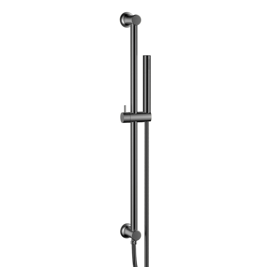 Riser Rail & Handset Including Hose Gunmetal