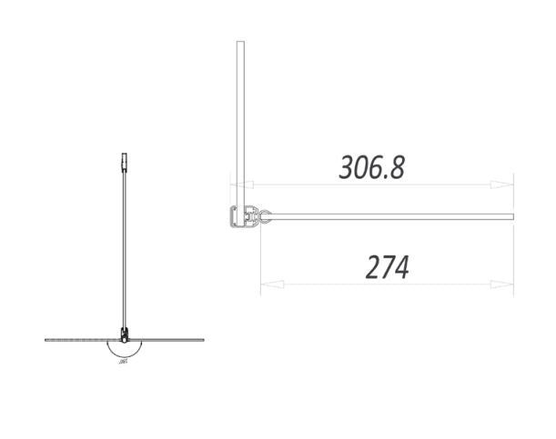 S8 Flipper Panel Clear Glass