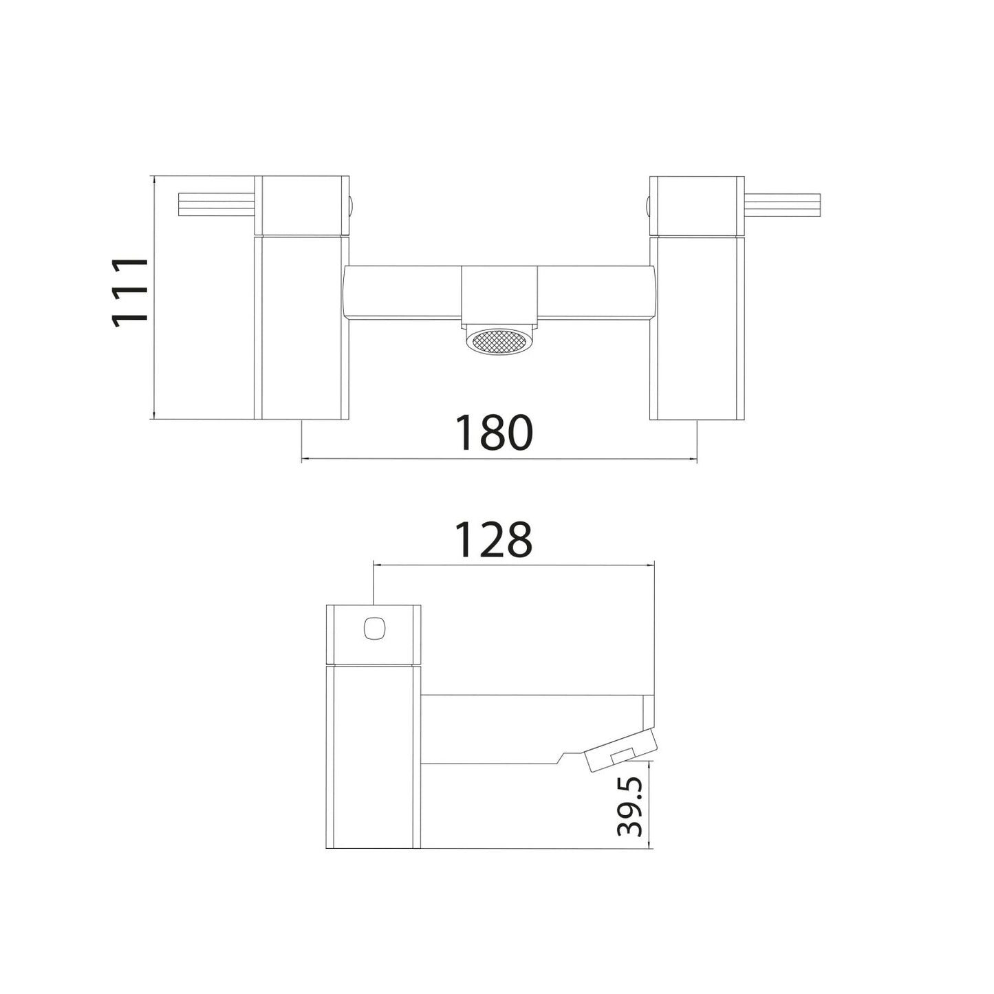 Forme Bath Filler