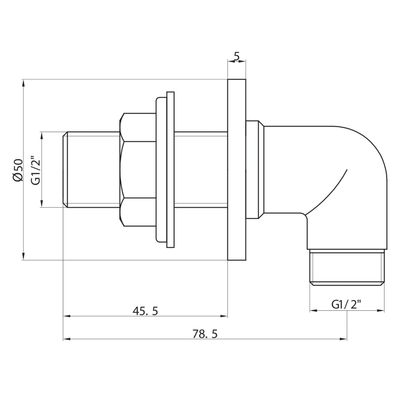 Traditional Outlet Elbow