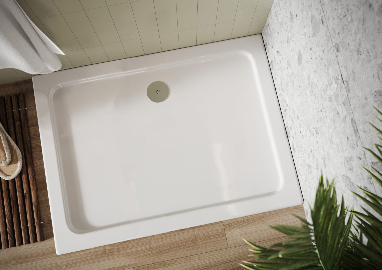 Shires 30mm Rectangle Shower Trays