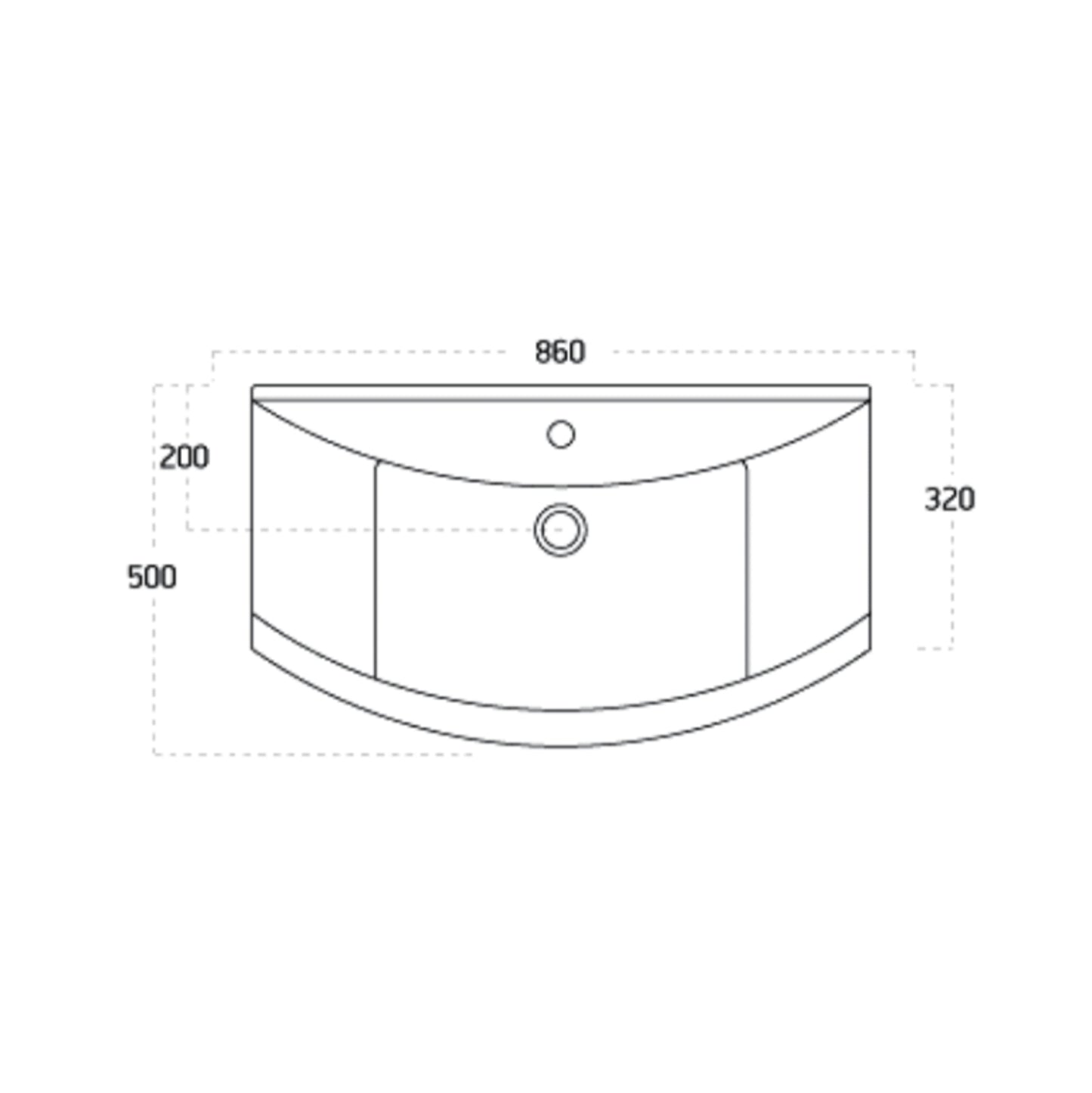 Lanza 850 Basin