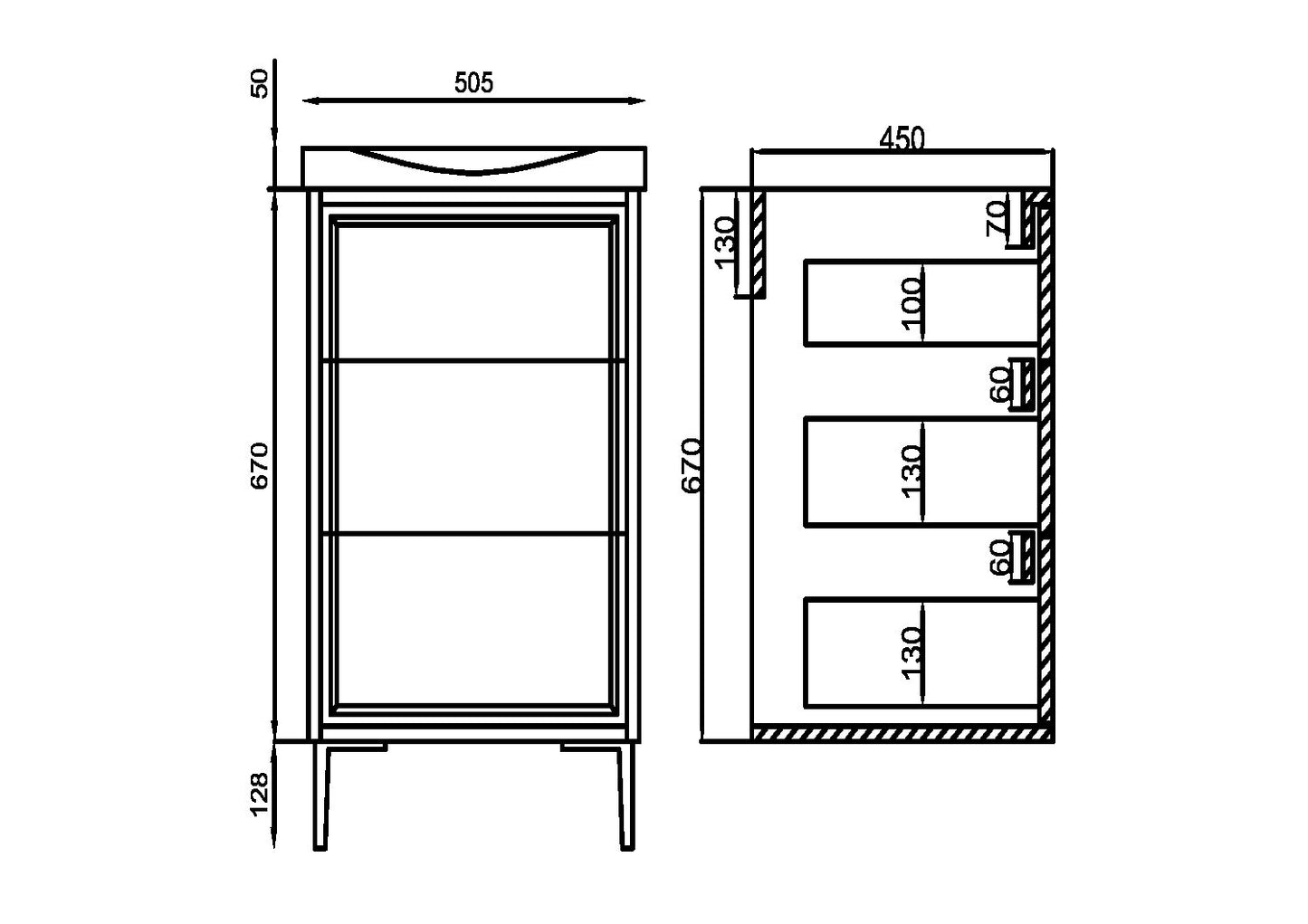 Bota 500 Cabinet