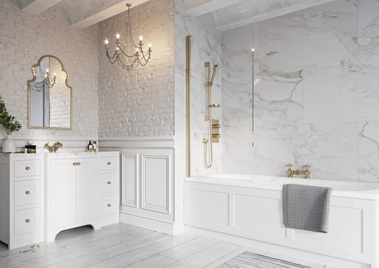 Thalia Single Panel Bath Screen