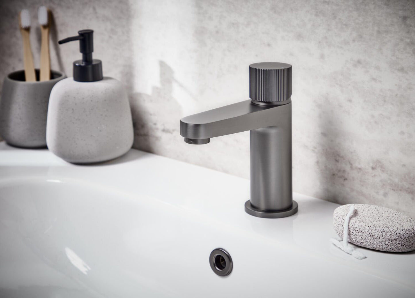 KOKO Mono Basin Mixer Gunmetal