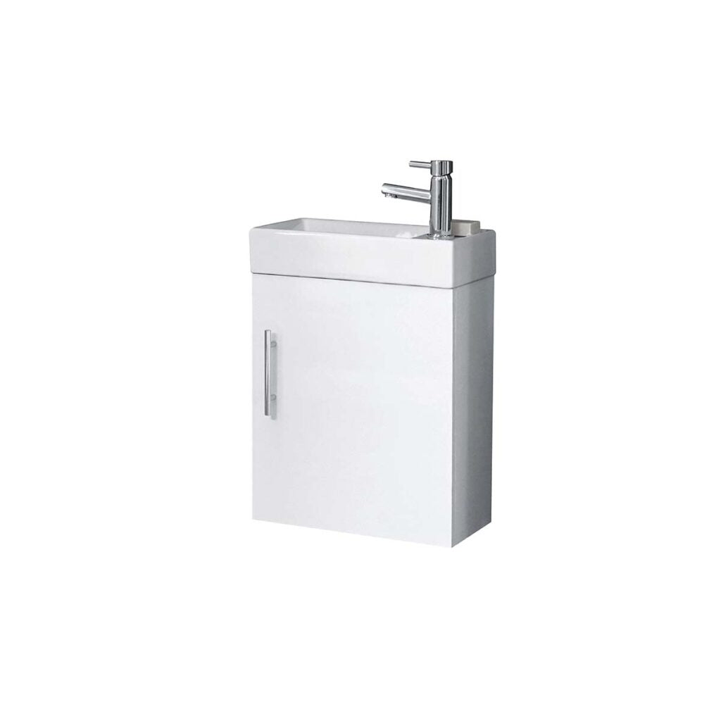 Lanza Cloakroom Vanity Wall Mounted